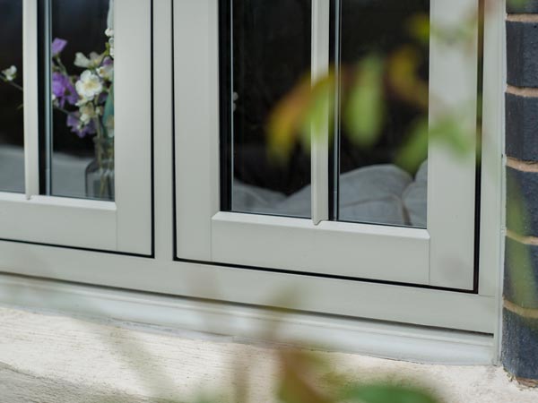 Olive Grey Envisage Flush Windows